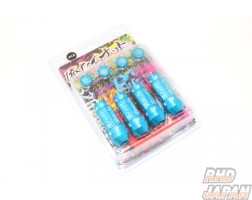 326 Power Oretachi Duralumin Lug Nuts - Medium M12 X 1.5 Sky Blue