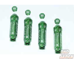 326 Power Oretachi Duralumin Lug Nuts - Long M12 1.25 Green