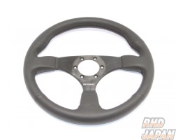 ATC Sprint Flat Model Steering Wheel - 350mm Black Leather