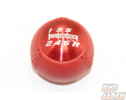 Mugen Sphere Shift Knob 6MT Leather - Red