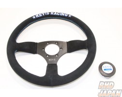 KEY`S Racing Steering Wheel DRIFT Type - 345mm Buckskin