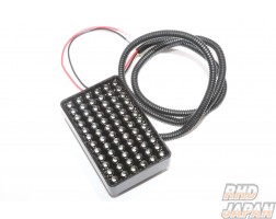 Feel's - Honda Twincam Rear Under Diffuser Option LED Back Fog Lamp Plain Weave Carbon - Civic Type-R FD2