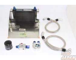 TBS Oil Cooler Kit with Sensor Fittings - SW20
