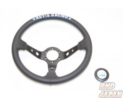 KEY`S Racing Steering Wheel Deep Type - 350mm Leather