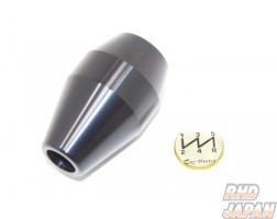 Top Secret Shift Knob Short Type 5MT Black - M12x1.25