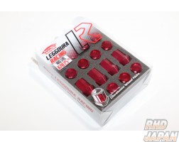 Kyo-Ei Leggdura Racing Lug Nut Set 20pcs - Red M12xP1.5