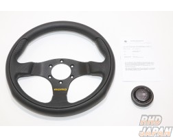 MOMO Team Steering Wheel 300mm - Black