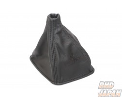 Car Make T&E Vertex Leather Shift Boot Black Black - JZX90