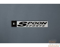 Spoon Sports SpoonSports Logo Sticker Black
