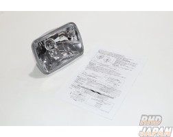 RAYBRIG Multi Reflector Head Lamp - Clear Type Square H4