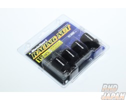 Weds Racing Short Nut Lug Type Black - M12x1.5