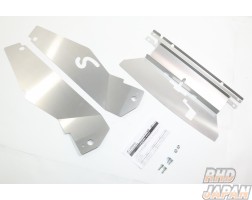 Okuyama Carbing Aluminum Radiator Cooling Plate - S14 Kouki
