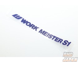 Work Wheels Japan Rim Sticker - Meister S1