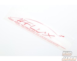 Fujita Engineering FEED Afflux Sticker - Red