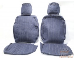 Showa Garage Seat Cover Denim Front Set - Jimny JB64W Jimny Sierra JB74W