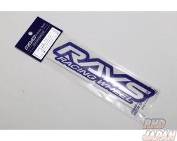Rays Racing Wheel Sticker Medium - Blue