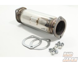 Kakimoto Racing Catalyzer Straight Pipe with Silencer - RPS13 PS13 S15 S14 ECR33 R32 BNR34 BCNR33 BNR32 WGNC34 RNN14 HP11 HP10