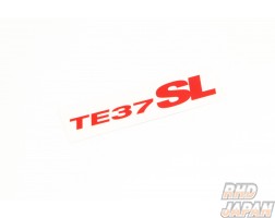 Rays Volk Racing TE37SL Repair Rim Sticker - PG Color Red
