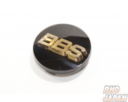 BBS Japan Wheel Center Cap Emblem - Black 70mm with Ring