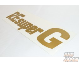 RE-Amemiya 80cm Super G Sticker - Gold