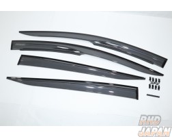 TOM'S Sports Side Visor Set Front & Rear - Prius ZVW50 ZVW51 ZVW55