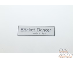 Fujimura Auto Rocket Dancer Aero Front Lip Replacement Emblem