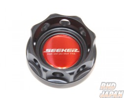 Seeker Ultra Light Weight Oil Filler Cap - Anodized Black Honda M32/M33 X P3.5