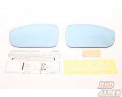 Zoom Engineering Extra Blue Wide Side Mirror Set - R35