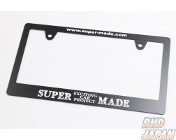 Super Made License Plate Number Frame Garnish - Standard TypeA