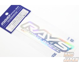 Rays Racing Wheel Sticker Small - Hologram