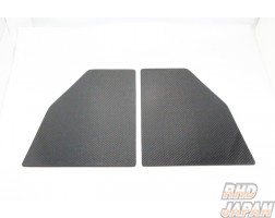 Car Shop GLOW GT Wing Wet Carbon End Plate - 310mm