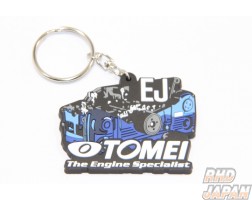 Tomei Genesis Engine Silicone Rubber Keychain - EJ20 EJ25 EJ26