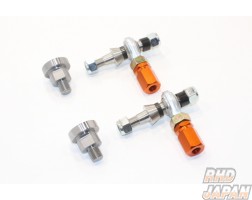 Super Now Super Cutting Tie Rod End Set Orange 3Way Pillow Ball - FC3S