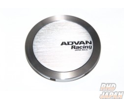 YOKOHAMA Advan Racing Center Cap Full Flat 63mm - Hyper Black