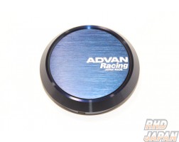 YOKOHAMA Advan Racing Center Cap Flat 63mm - Blue Almite