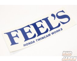Feel's - Honda Twincam Sticker M - Navy