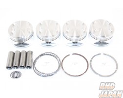 Toda Racing High Compression Forged Piston Kit 82.00 pin 20mm - AE86 AE92 AE101