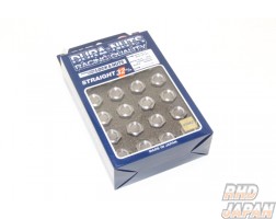 Rays L32 Dura-Nuts Straight Lock and Nut Set 5H - M12 X 1.5 Gunmetallic