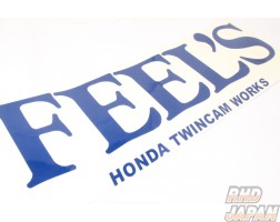 Feel's - Honda Twincam Sticker XXL - Navy