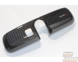 Nismo Room Mirror Cover Carbon Fiber - Harness Type