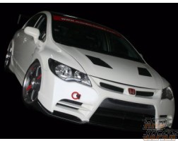 M&M Honda Front Bumper Type MR Version 2 - CIVIC FD2 MUGEN RR