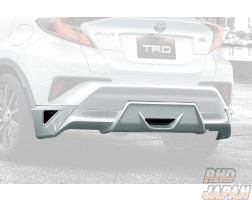 TRD Aggressive Style Rear Bumper Under Spoiler Black Mica - NGX50 ZYX10