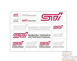 STI Transfer Sticker Set