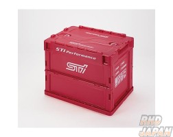 STI Folding Container Box - Cherry Red Small 20L