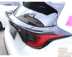 Garage Vary Rear Gate Spoiler Carbon Fiber - GR Yaris GXPA16