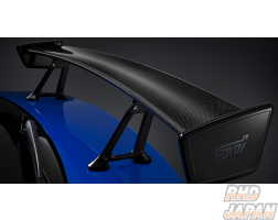 STI Rear Spoiler Wing Dry Carbon Fiber - WRX S4 VAG WRX STi VAB