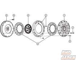 Nismo Super Coppermix Repair Parts - M8 Cap Bolt