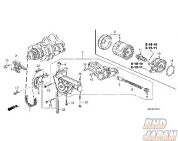 Honda OEM Oil Pump Chain Guide - S2000 AP1 AP2