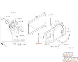 Nissan OEM Radiator Seal Right - BNR34