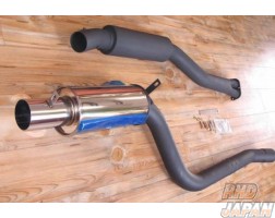 Spirit Garage Exhaust Muffler Half-Stainless Straight 80mm - S30Z S31Z